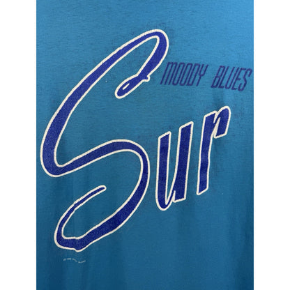 Vintage 1988 Moody Blues Sur La Mer tour tee, single stitch, M