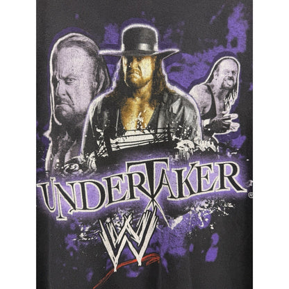 Undertaker WWE wrestling shirt, faded, Ruthless Aggression Era, 2007, XL