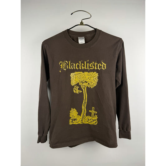 2007 Blacklisted Deathwish Records Hardcore Double Sided Long Sleeve Small 18x26