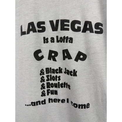 Vintage 80s Las Vegas Is A Lotta Crap Woody and Dolly's tee, M