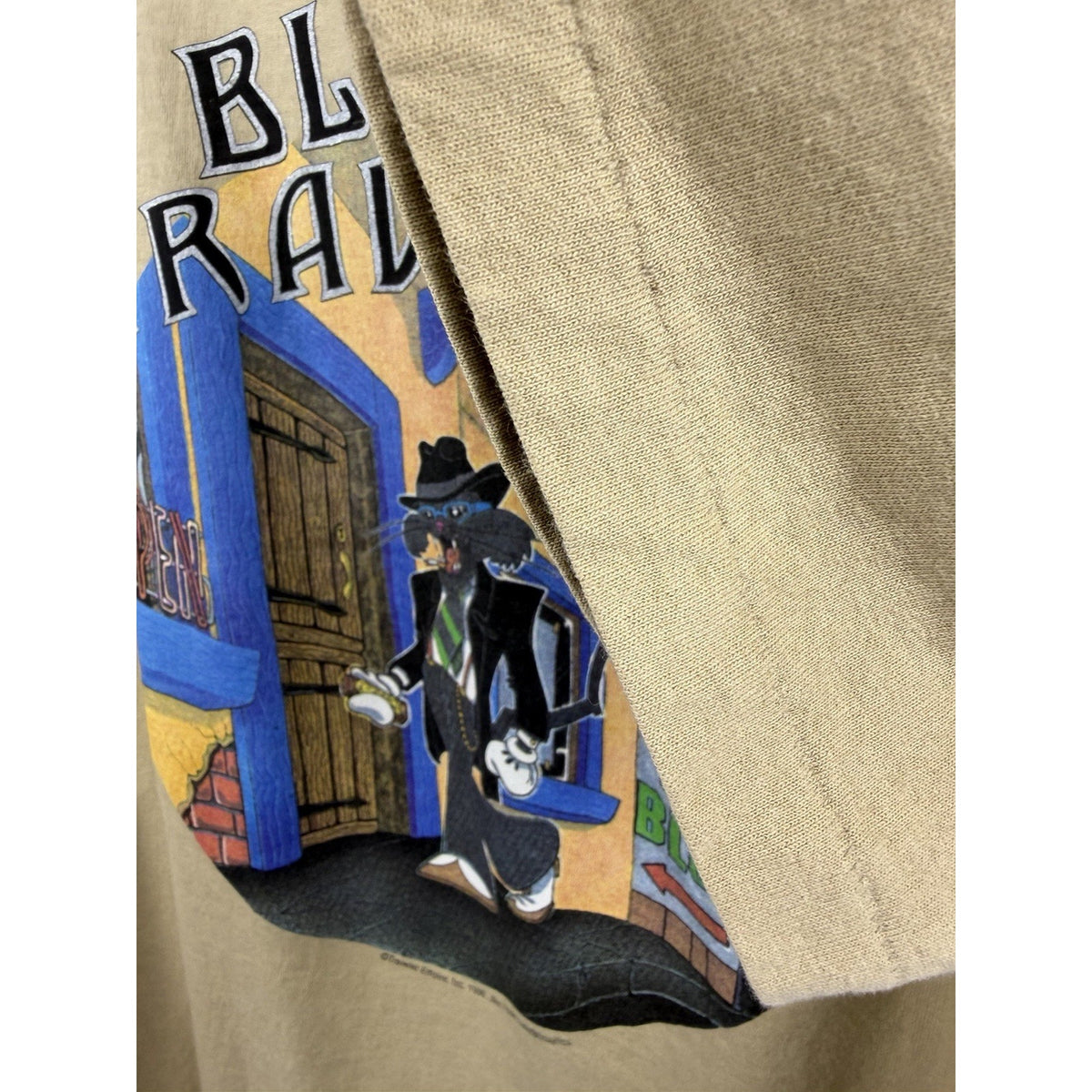 Vintage 1996 Blues Traveler Cat Back Stage OG Not Fade Away License XL 23x29