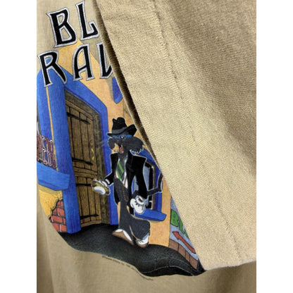 Vintage 1996 Blues Traveler Cat Back Stage OG Not Fade Away License XL 23x29