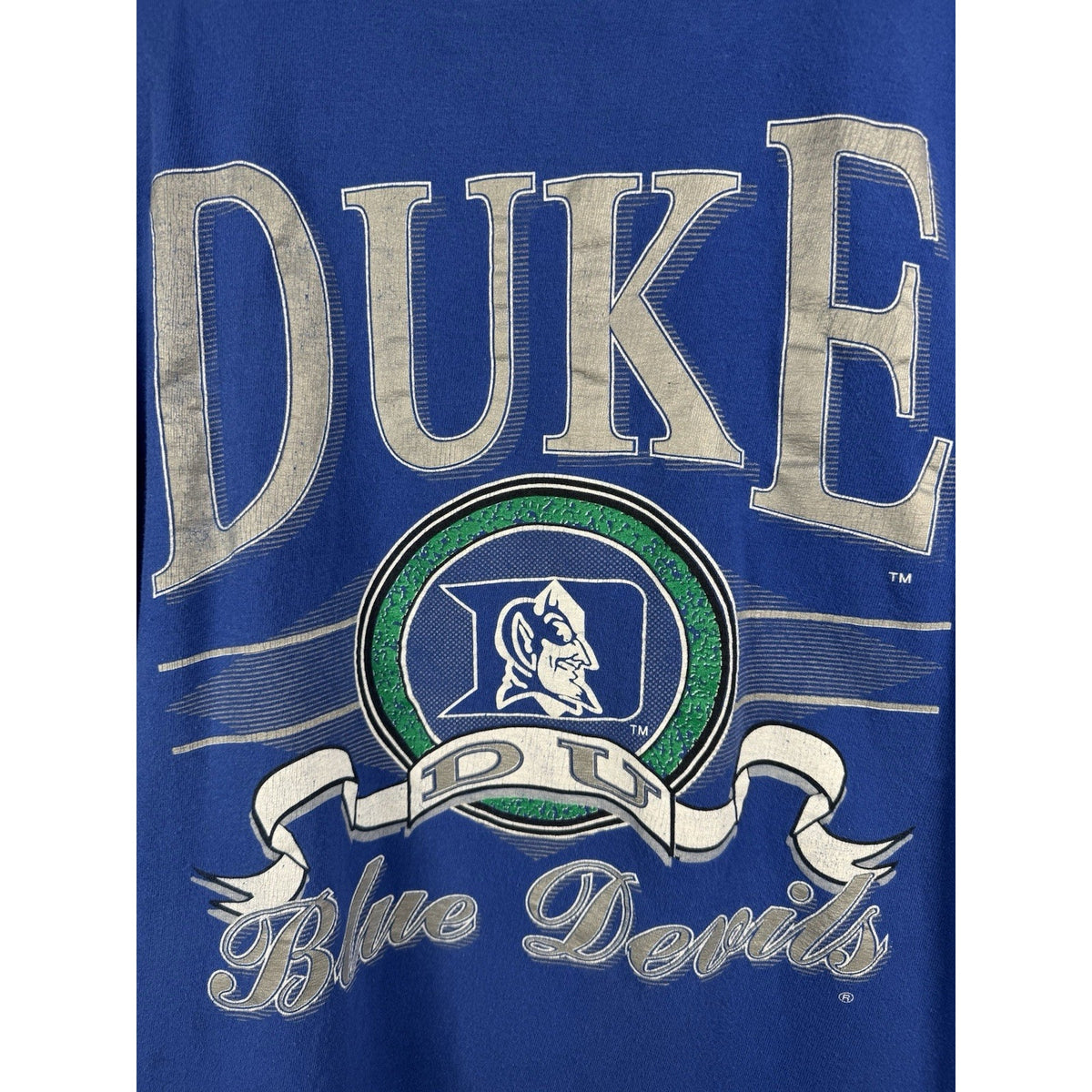Vintage 1990s Duke Blue Devils NCAA basketball tee, Competitor, L