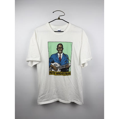 Vintage 2005 Peetie Wheatstraw Devils Son Rare Delta Blues Legend Tee XL 24x31