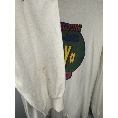 Vintage 90’s Cross Colours MIG-A-DEE Makes Ya Jump Hip Hop Longsleeve XL 24x27