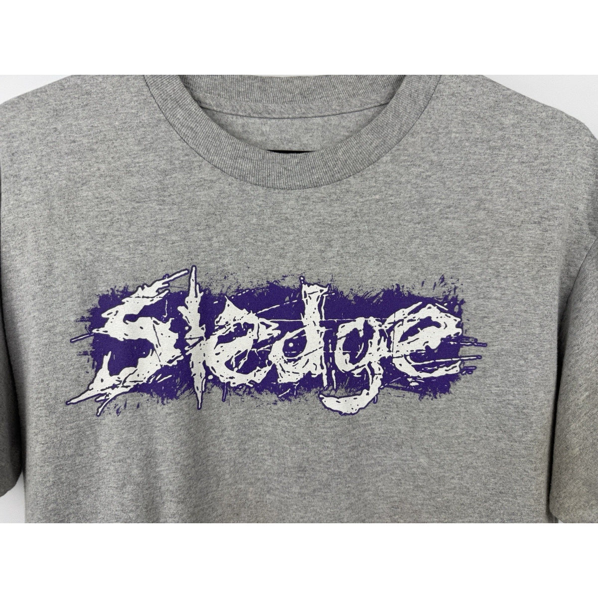 2016 Sledge ‘Nihil’ Double Sided Shirt Oklahoma City Hardcore Large 21x28