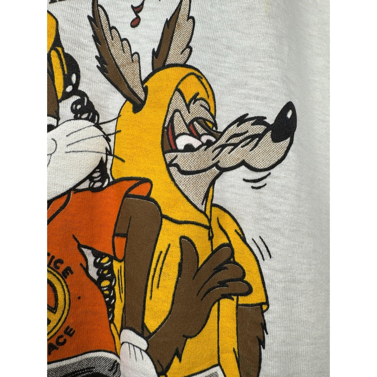 Vintage 90s Looney Tunes Naughty by Nature style single stitch tee, M