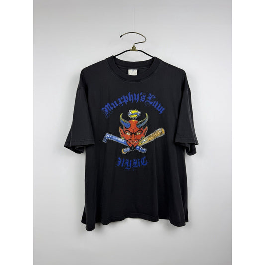 Murphys Law NYHC 99 Euro Tour shirt, New York hardcore, 1999, XL