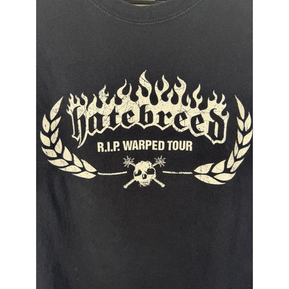 2018 Hatebreed RIP Warped Tour Double Sided Only Sold At Warped Tour XL 23x28