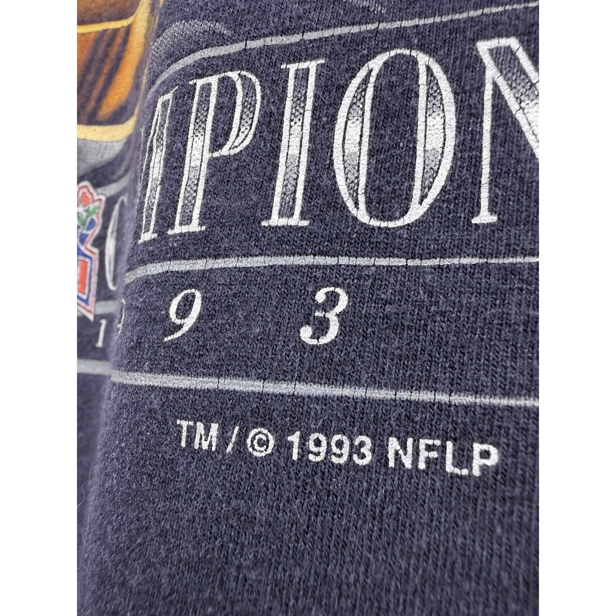Vintage 1993 Dallas Cowboys Super Bowl Champions ring tee, Salem, L