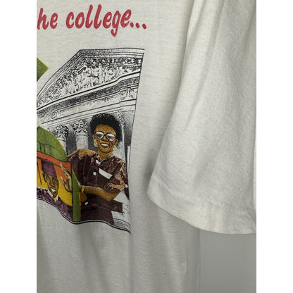 Vintage 1991 MTV The Blacker the College tee, single stitch, XL