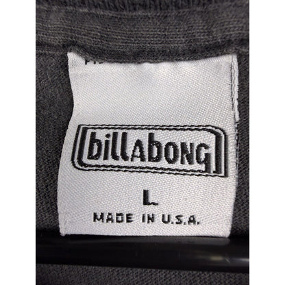 Billabong Surf Wear distressed shirt, single stitch, USA made, 90s, L