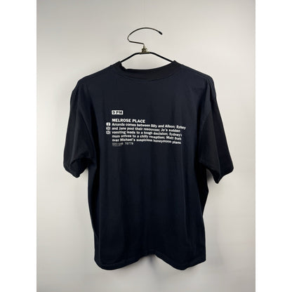 Vintage 1994 Melrose Place TV Show Rare Episode Shirt Laura Leighton XL 23"x28"