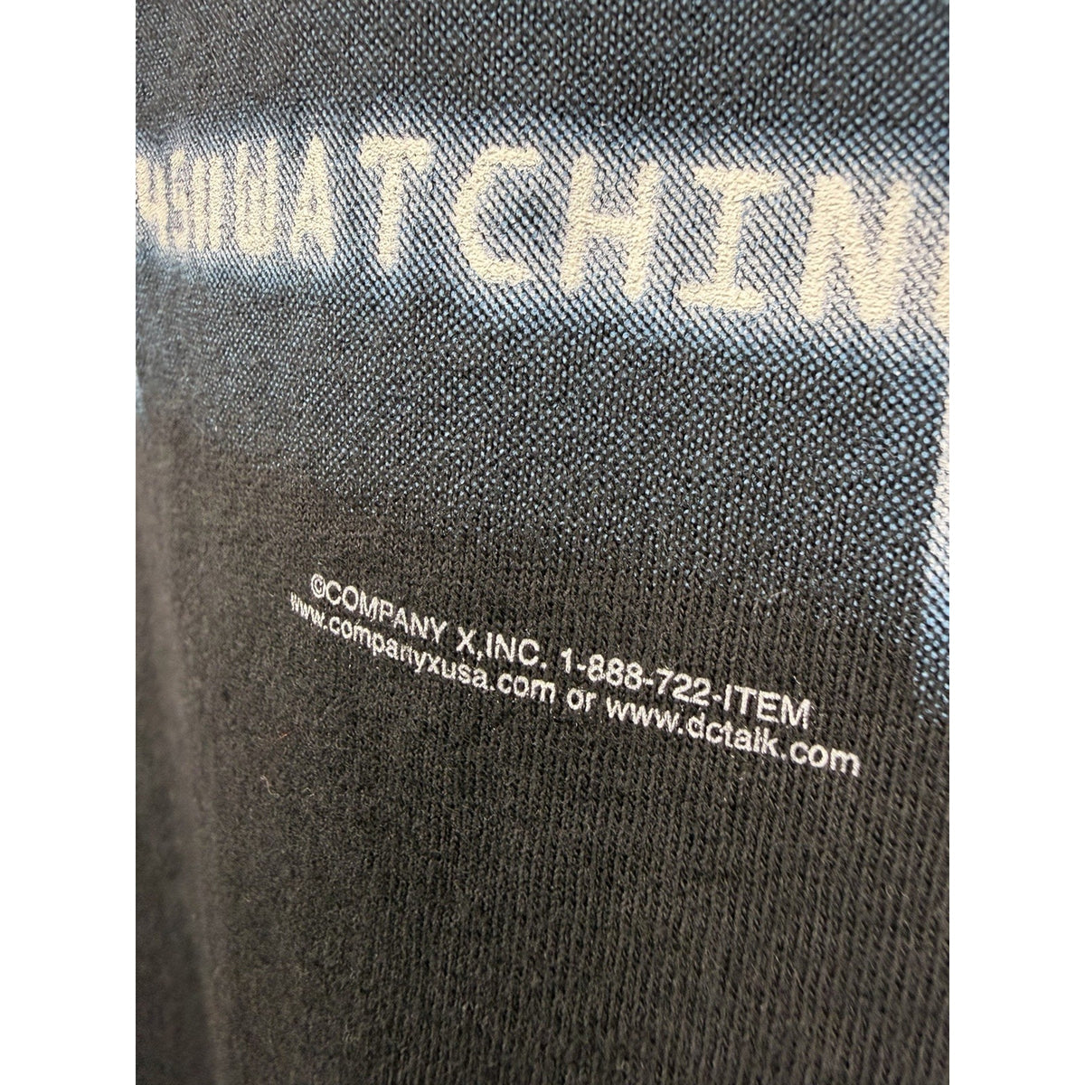Vintage 1999 dc Talk Supernatural tour tee, "God Is Here", Hanes, L