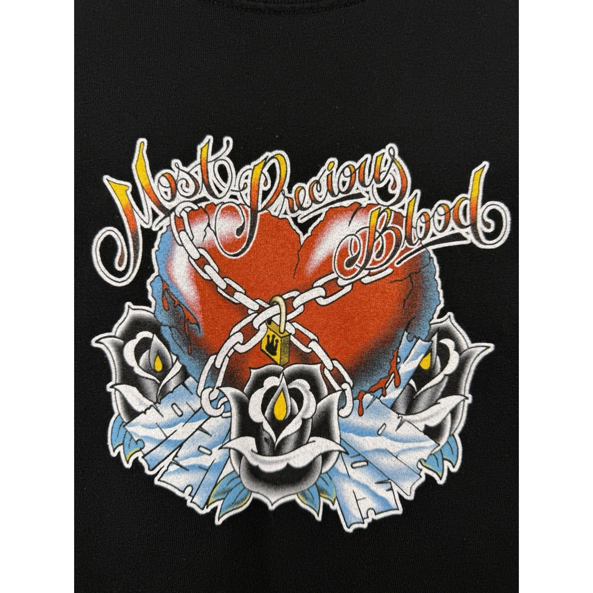 Most Precious Blood NYHC straight edge hardcore tee, Indecision, 2002, XL