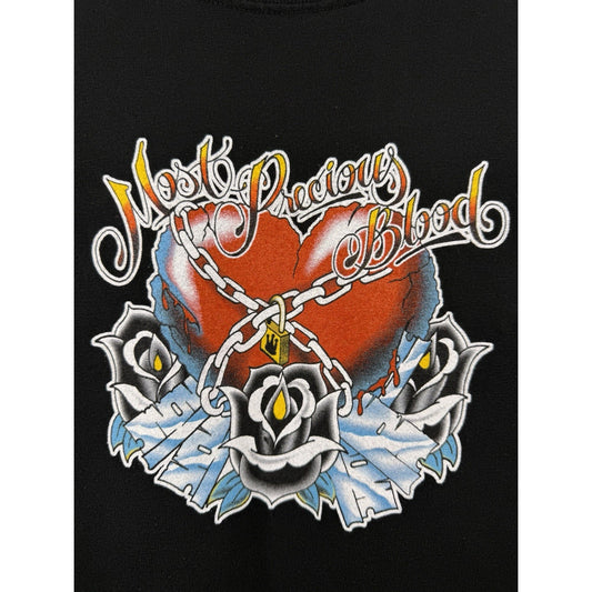Most Precious Blood NYHC straight edge hardcore tee, Indecision, 2002, XL