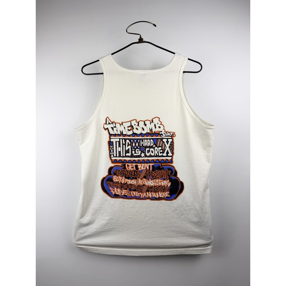 2016 This is Hardcore Fest X A TIMEBOMB Joint Philly Fest Tank Top Large 22x30