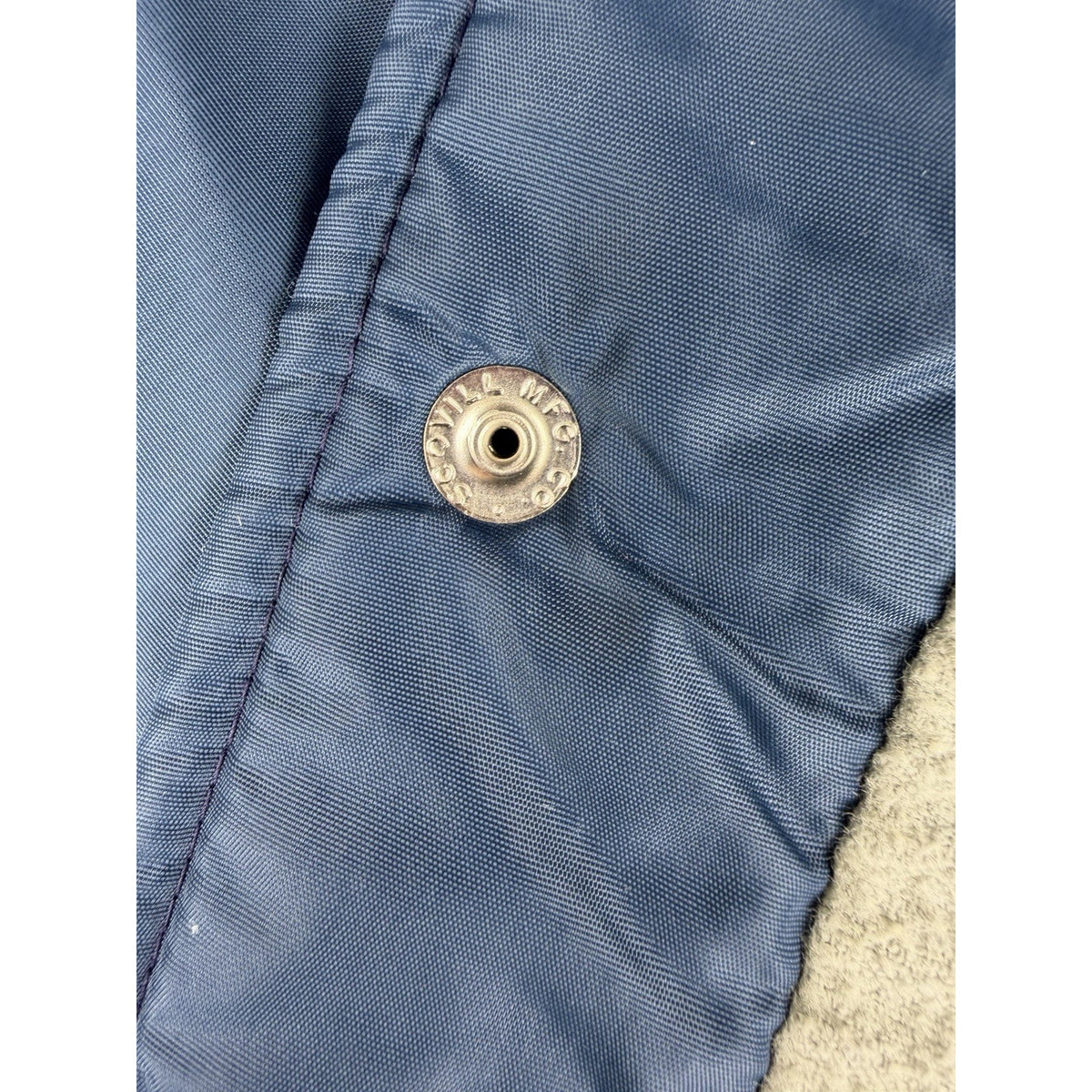 Vintage 1975 Pee Wee Champs Jacket Pla-jac Navy 10-12 Bentley