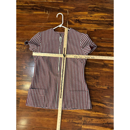 Patty's gingham tunic top (1970s)