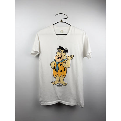Vintage 80’s The Flintstones Hanna Barbera Rare Fred Facts Back Hit XL 22x29