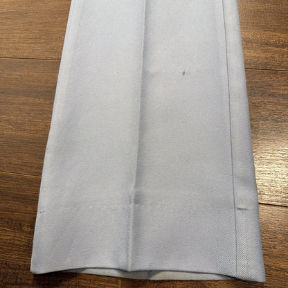 Vtg 70s Angels Flight Tobias Kotzin Light Blue Pants Womens Slim Straight 28x31