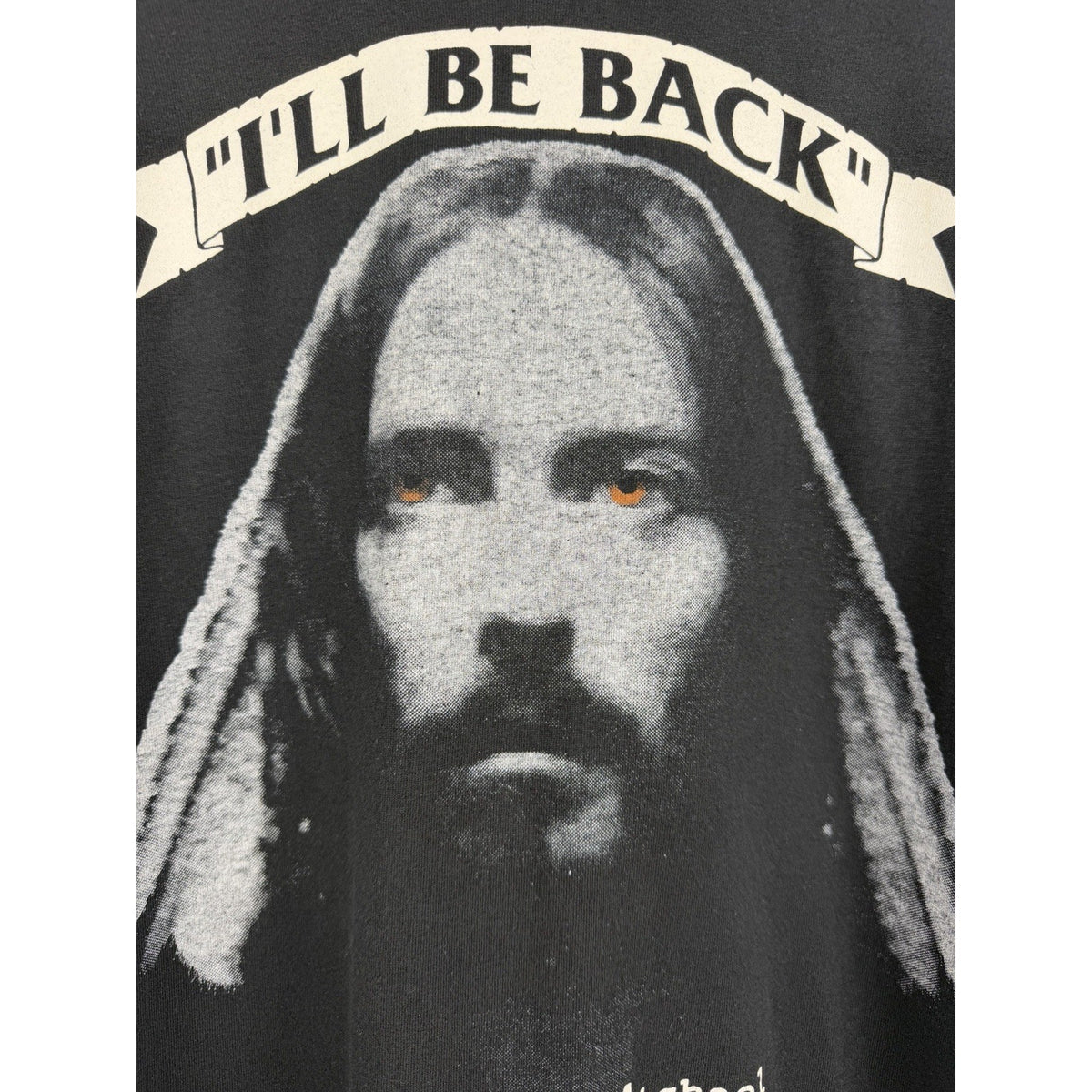 Vintage 90s Jesus I'll Be Back tee, Michael Combs Ministries, XL