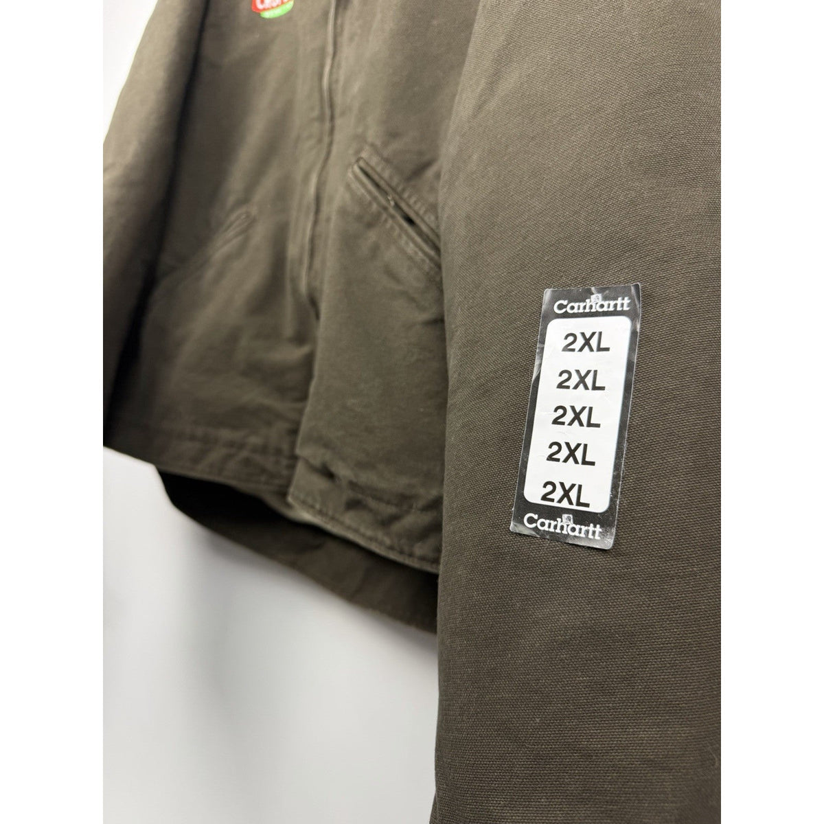 Deadstock 2009 Carhartt J141 WAL Sherpa Lined Sierra Detroit Jacket XXL 29x27