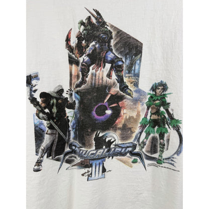 Vintage 2005 Namco Soul Calibur III promo tee, double sided, XL