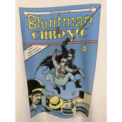 Vintage 1999 Jay & Silent Bob Bluntman & Chronic Comic Shirt Graphitti L 22x28