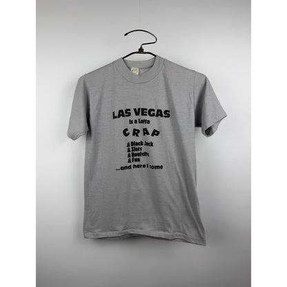Vintage 80s Las Vegas Is A Lotta Crap Woody and Dolly's tee, M