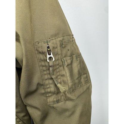 Cold weather military flyer’s jacket, NSN:8415-00-217-7221, vintage, MED-Long
