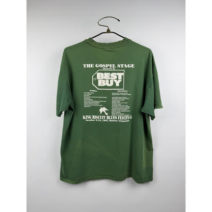 Vintage 1997 King Biscuit Blues Festival gospel stage tee, XL