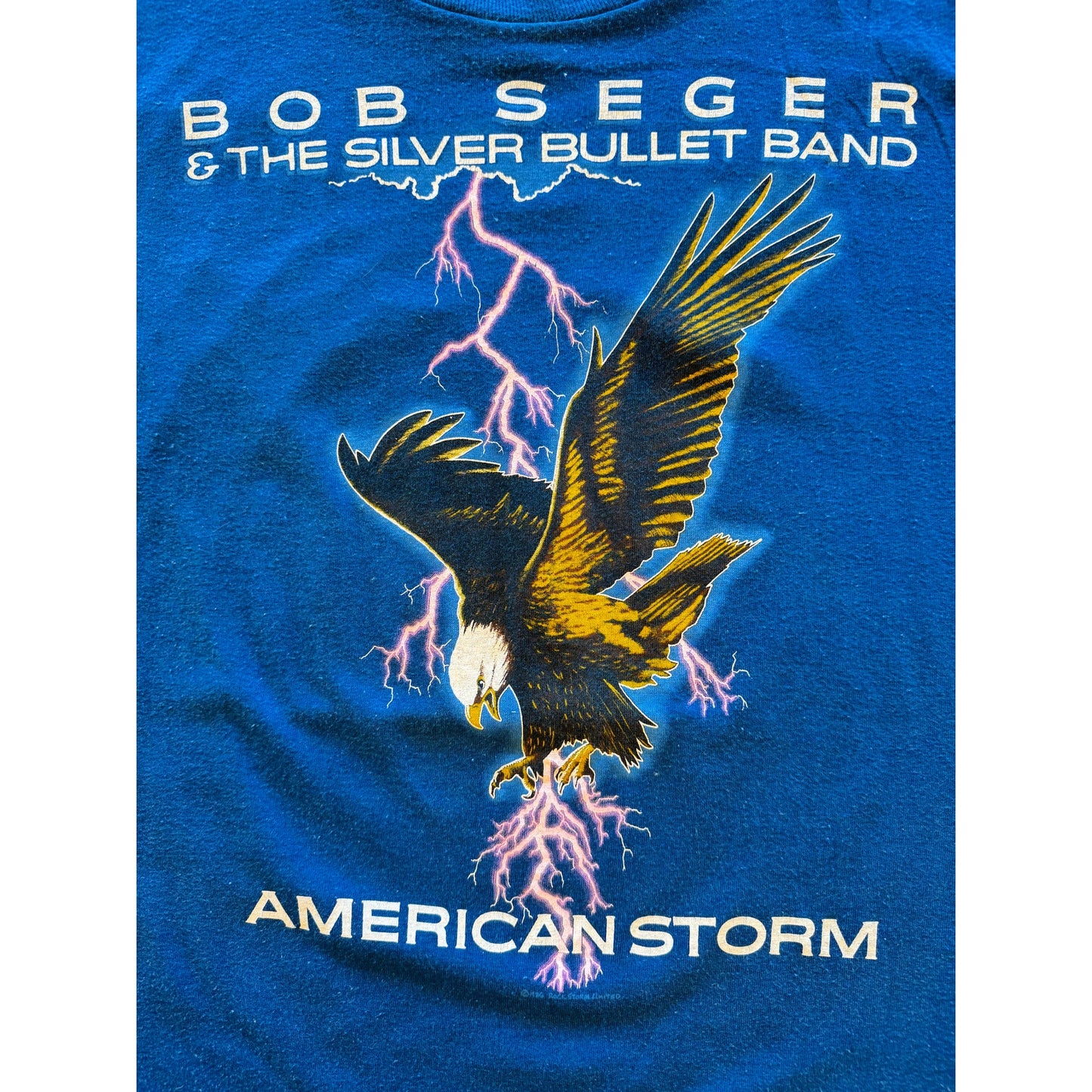 Bob Seger & the Silver Bullet Band tour shirt M (1986)