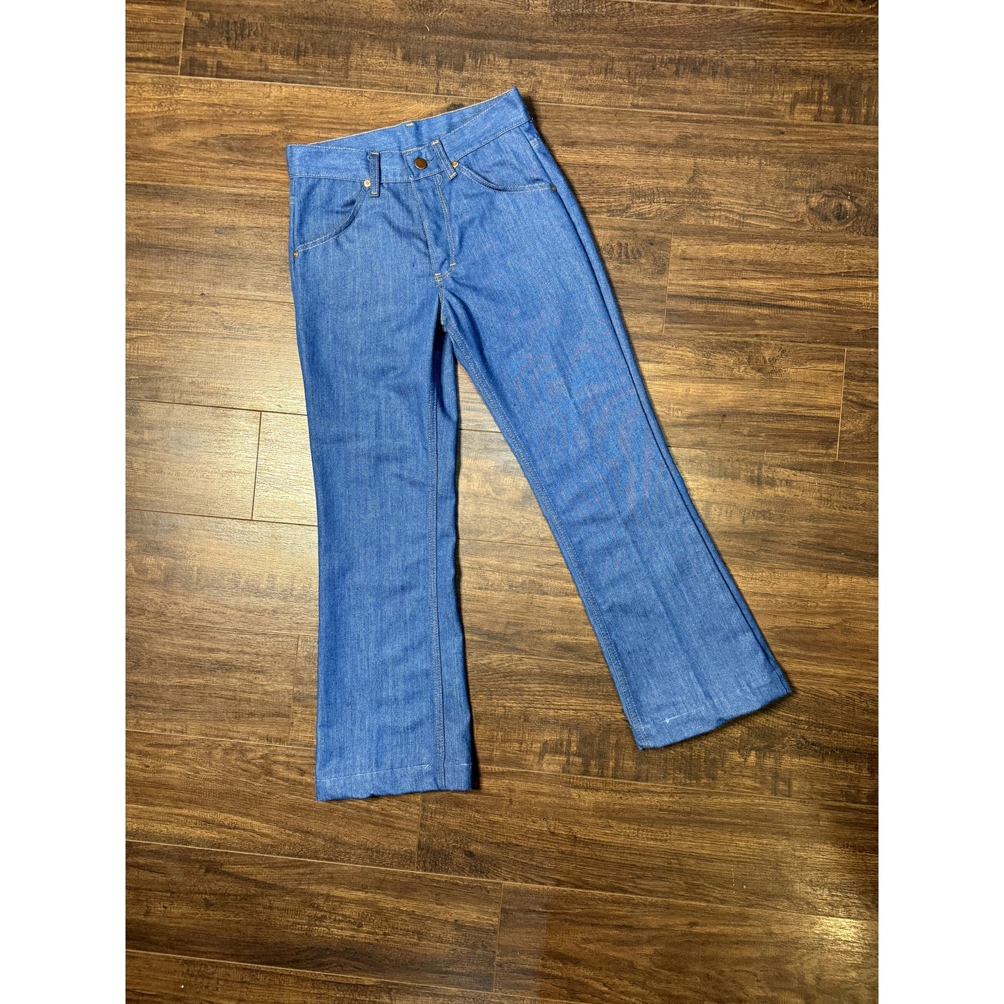 Sears Put-On Shop Teen flare jeans 26x26 (1970s)