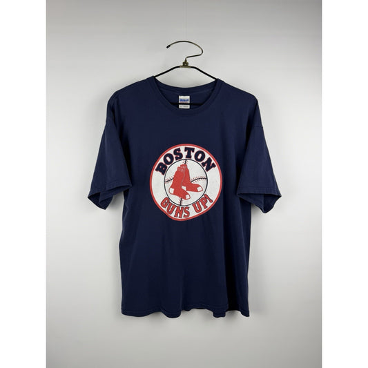 2005 Guns Up! Rare Boston Hardcore Red Sox Parody 1917 Records Outlive XL 24x29