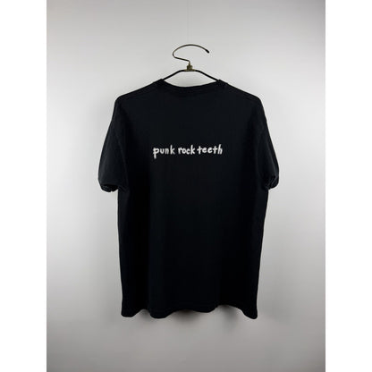 Vintage 1996 7 Seconds The Music, The Message teeth tee, XL