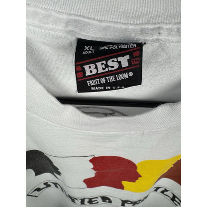 Vintage 90s Unified Profile Uni-World As One unity tee, XL