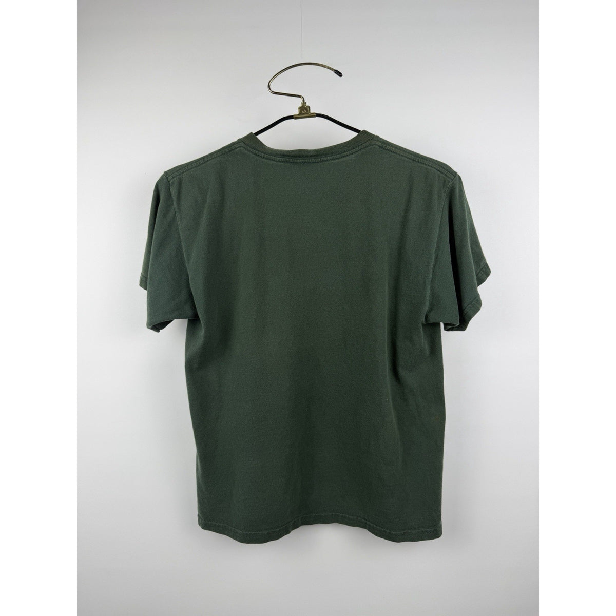 Vintage 90s Veggie Tales Bob the Tomato Faded Tee Dark Green Youth Large 19x24