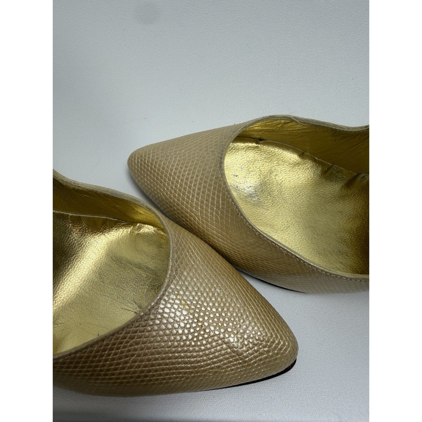 1960s Fred Hayman Beverly Hills Glam Stiletto Heels - Size 4