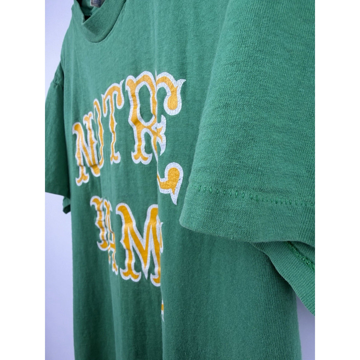 Vintage 80s Notre Dame Fighting Irish Champion tee, made in USA, L