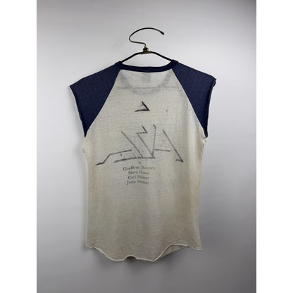 Vintage 1982 Asia Debut Tour Tee Distressed, Chopped, & Thrashed Knits M 18x26