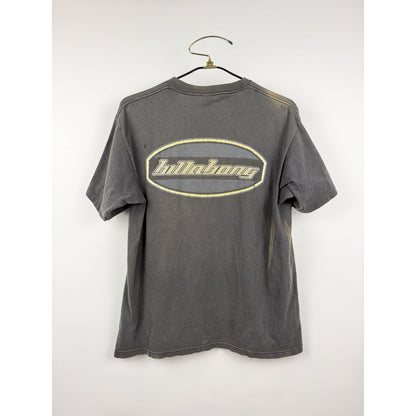 Billabong Surf Wear distressed shirt, single stitch, USA made, 90s, L