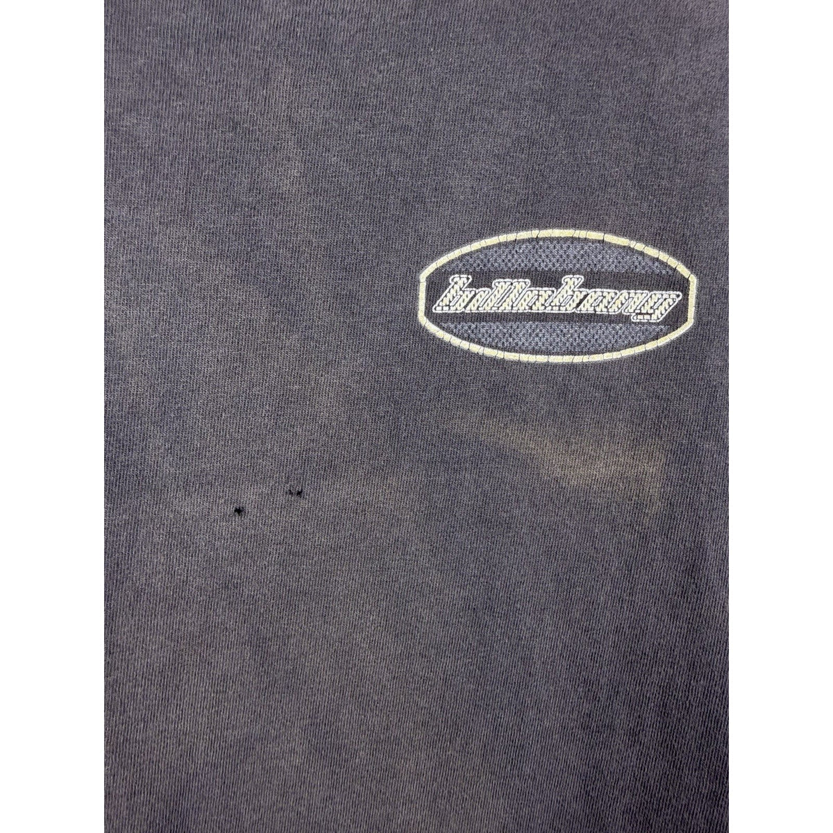 Billabong Surf Wear distressed shirt, single stitch, USA made, 90s, L