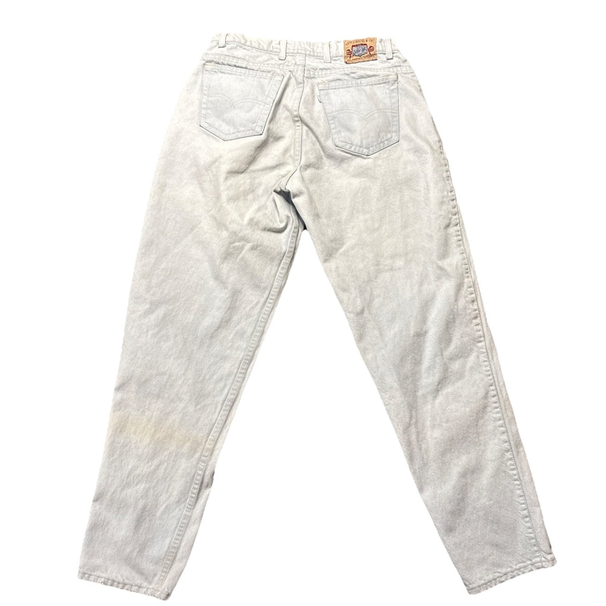 Vintage 90s Levi's Silver Tab Baggy Jeans 33x32 Light Wash USA