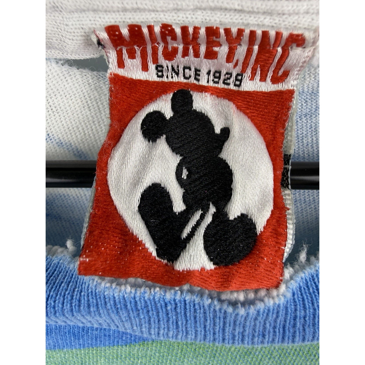 Vintage 90s Disney Typhoon Lagoon all over print tee, Mickey Inc., XL