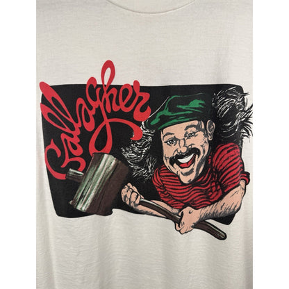 Vintage 1994 Gallagher comedian tour tee, double sided, Belton, XL