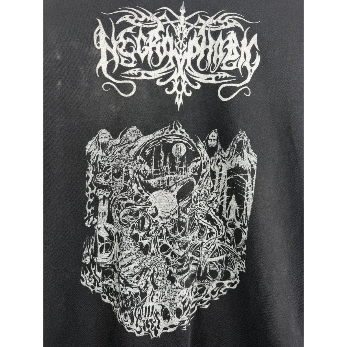 Vintage 1999 Necrophobic The Third Antichrist Swedish Black Death Metal XL 23x27