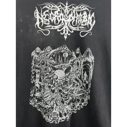 Vintage 1999 Necrophobic The Third Antichrist Swedish Black Death Metal XL 23x27