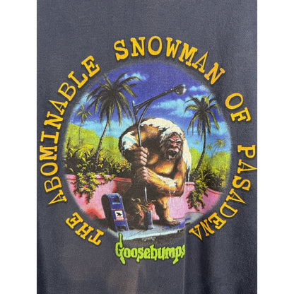 Vintage 1995 Goosebumps Abominable Snowman of Pasadena tee, M