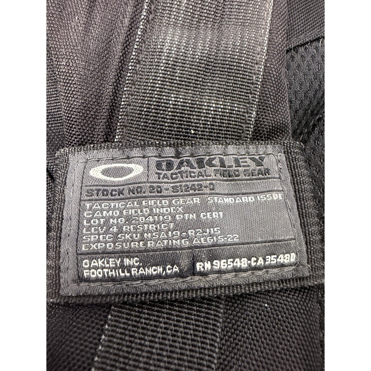 Oakley AP Backpack 3.0 Mechanism Black Tactical Bag 30L 92151-001 SP13 Vintage
